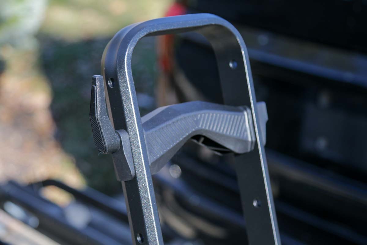 Saris MHS bike rack adjustable wheel hoop