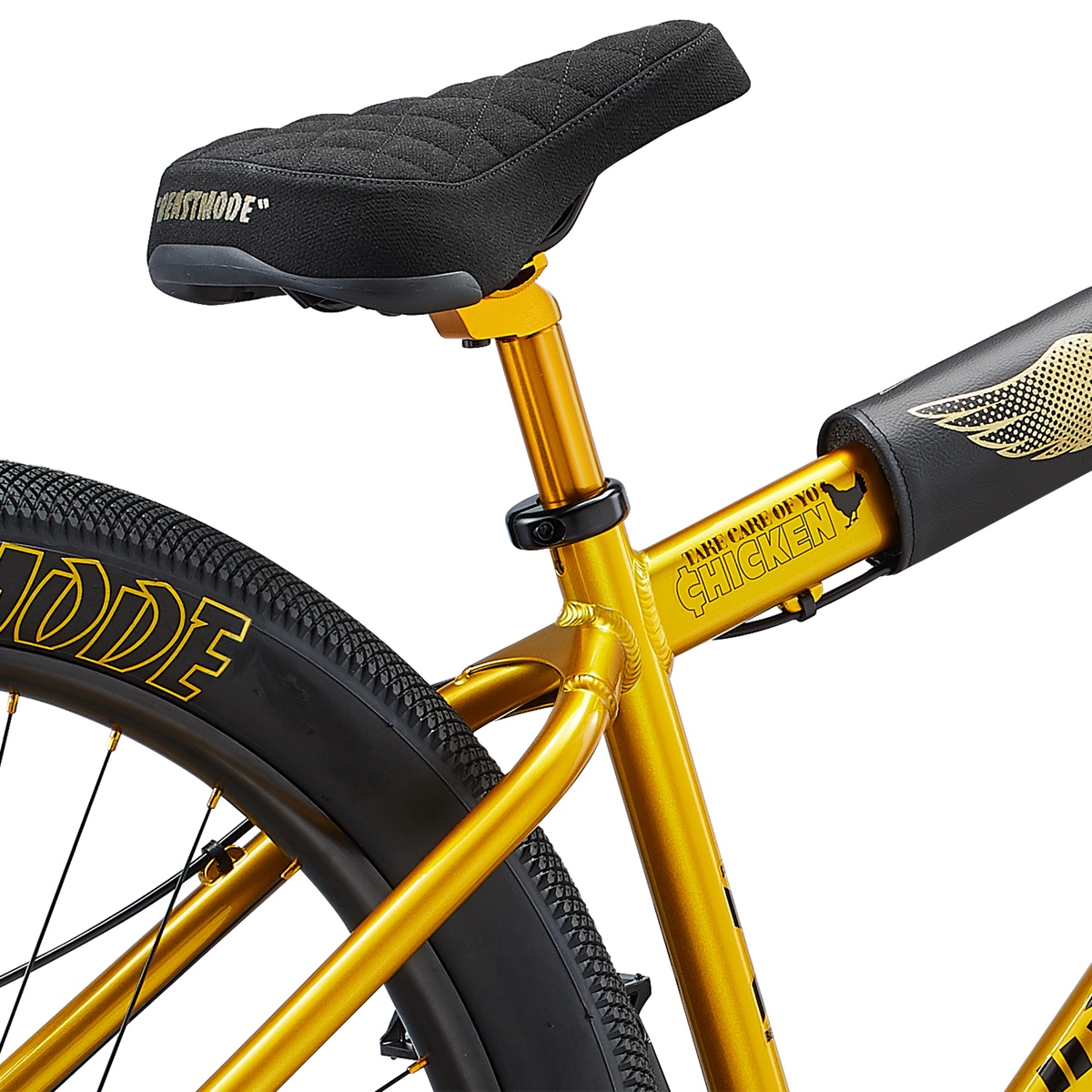 SE Bikes Beast Mode Ripper. Seat detail.