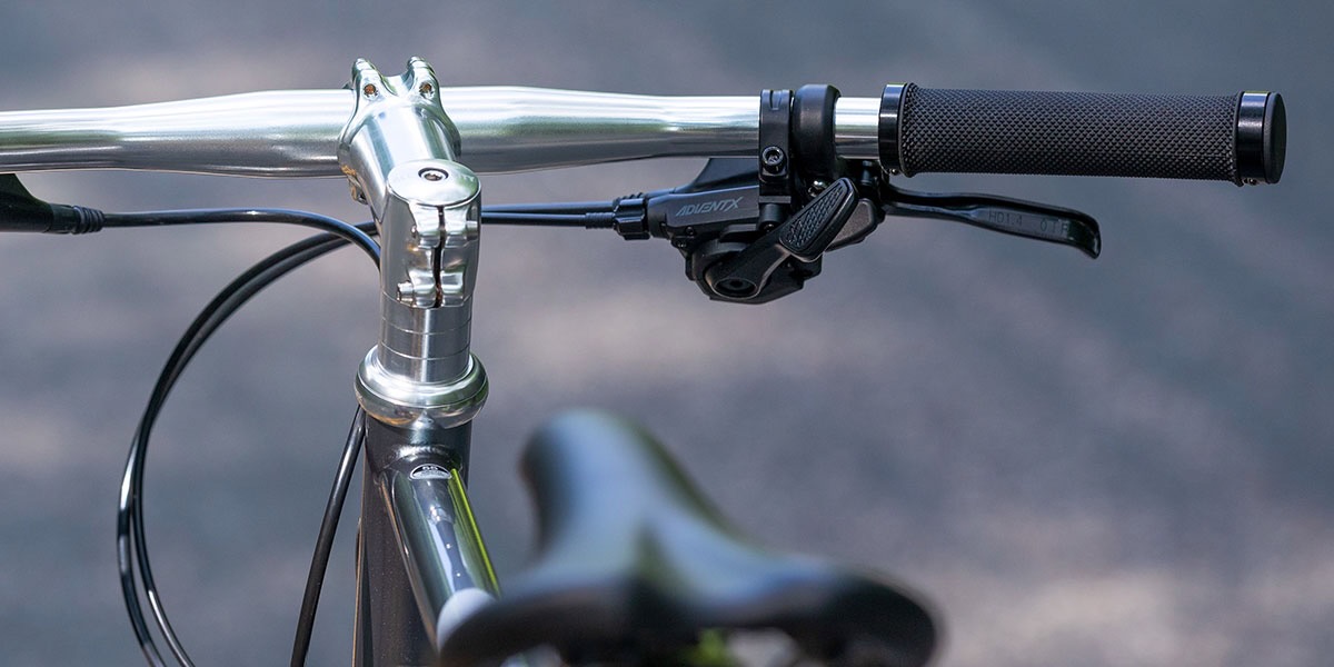 All City Space Horse MICROSHIFT components