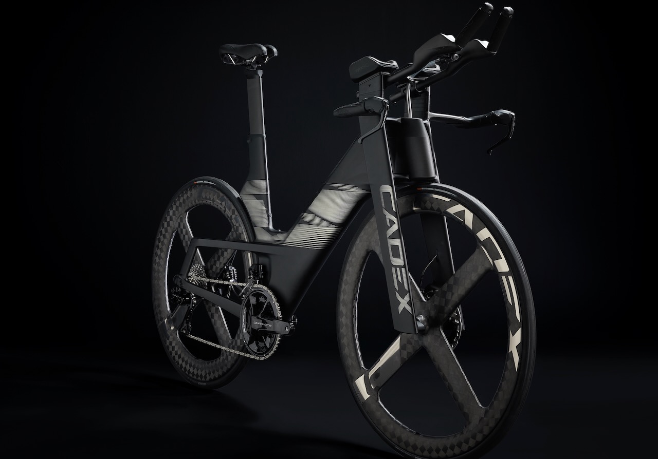 CADEX Tri Frameset and Aero Wheels full system all together