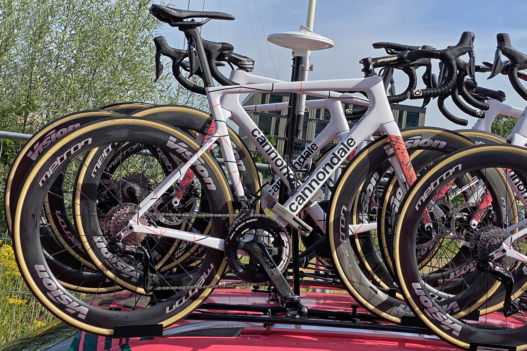 Cannondale System & Super Sixes Tour de Suisse Pro Road Bike Check EF Education-Easypost