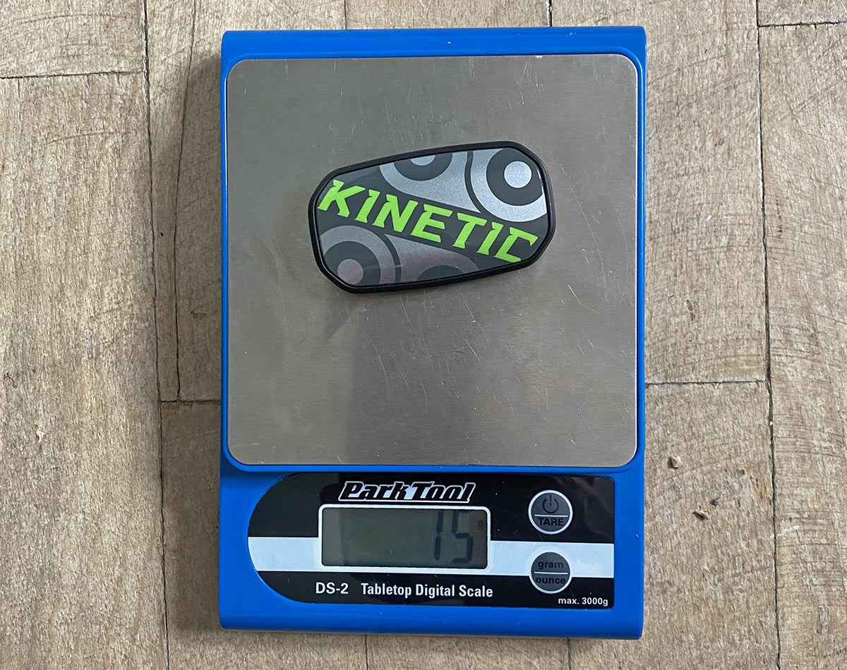 Kinetic inRide H1 lightweight affordable Bluetooth ANTplus heart rate monitor, 15g sending unit
