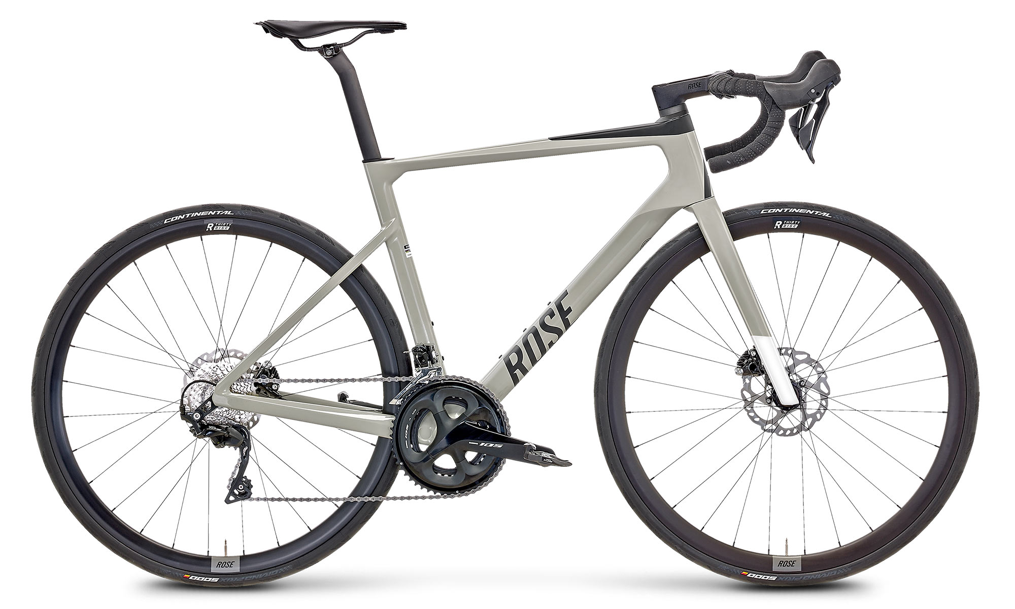 Rose Xlite affordable lightweight aero road bike, 105