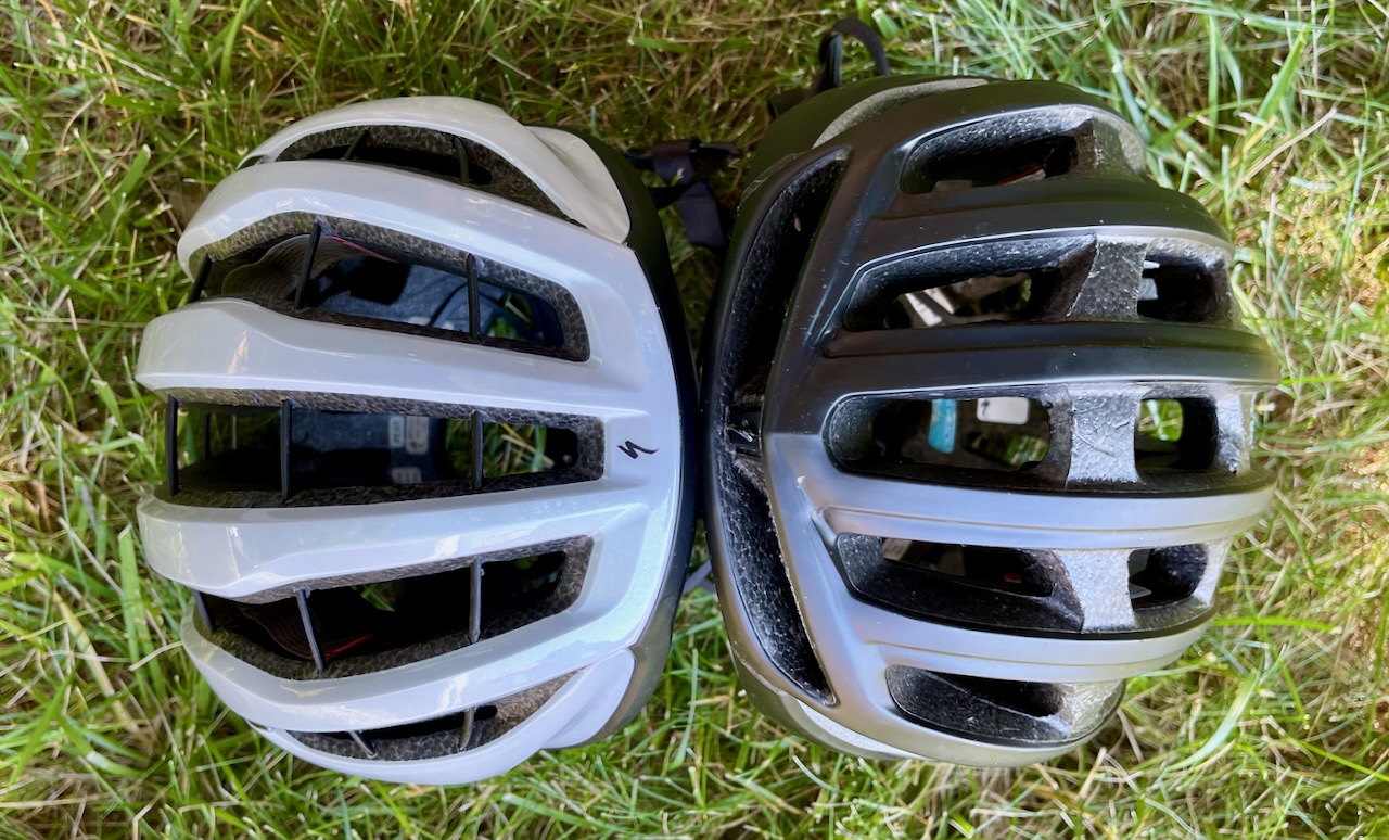 Specialized S-Works Prevail 3 side new vs old front