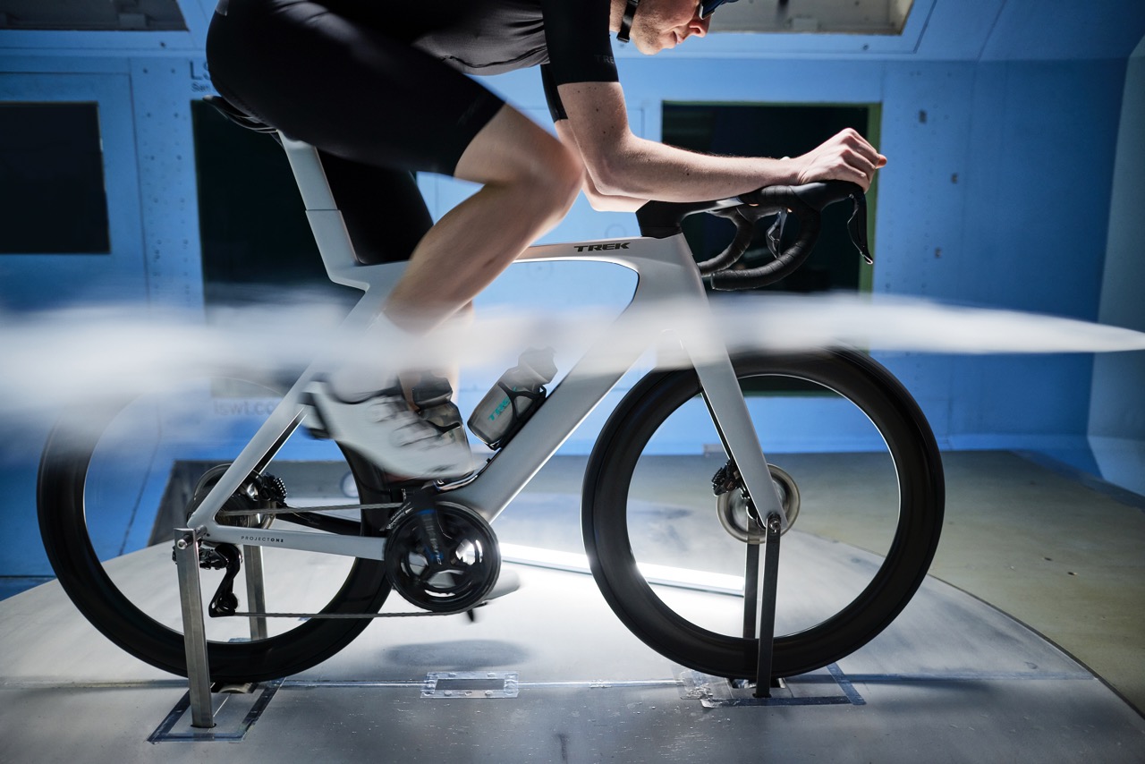 Trek Madone SLR wind tunnel testing