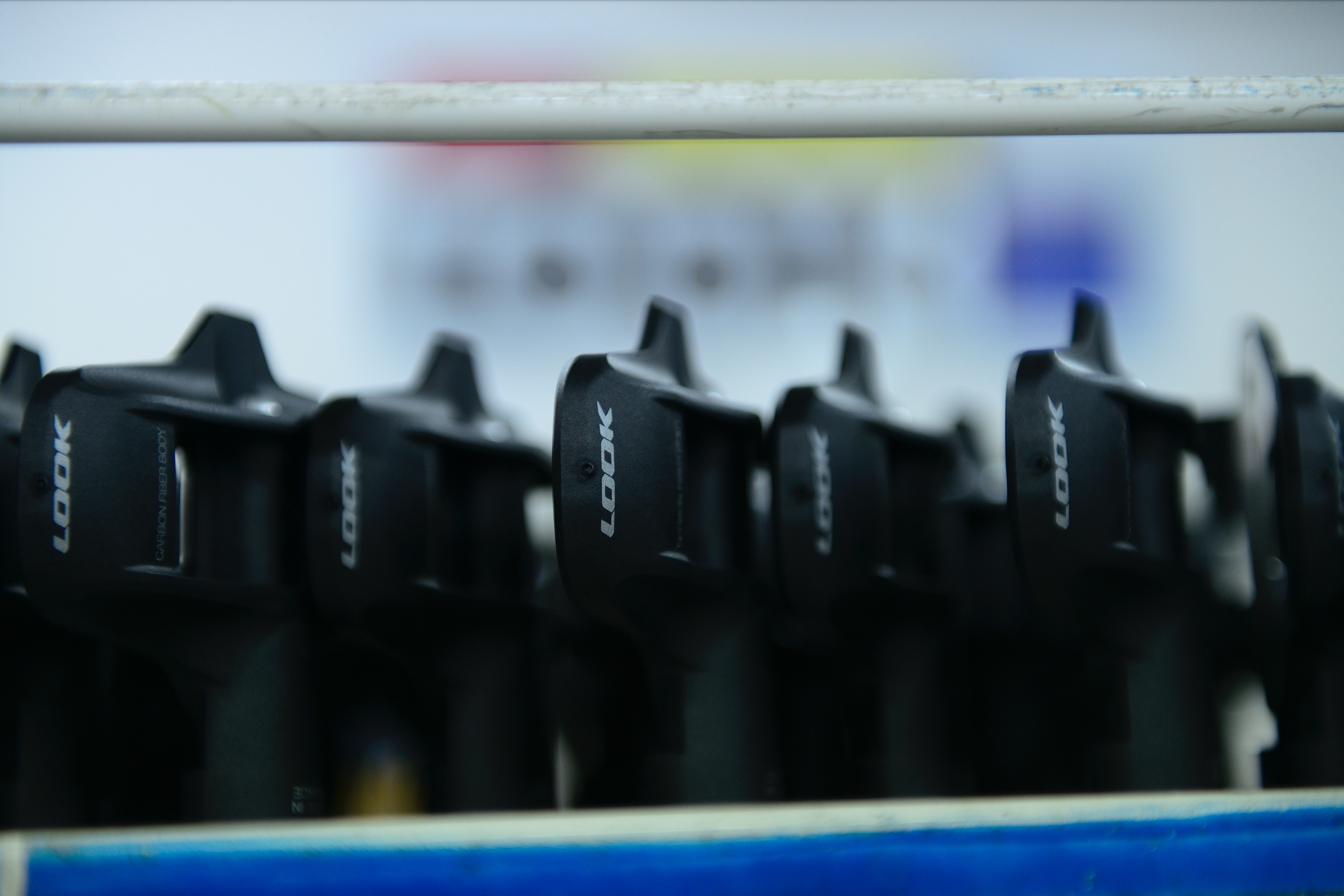 Look pedals in production in Nevers, France.,