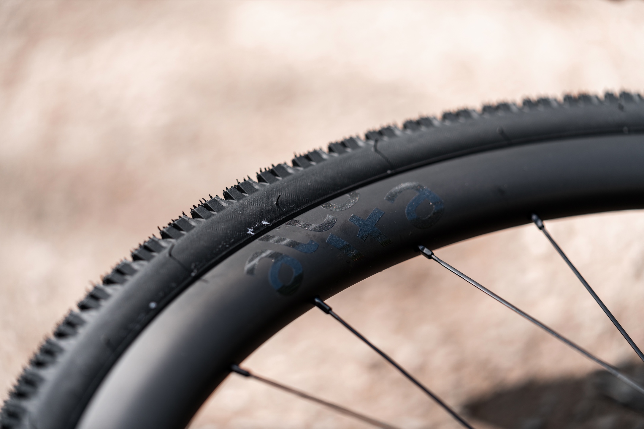 Parcours Alta wheel. Detail view.