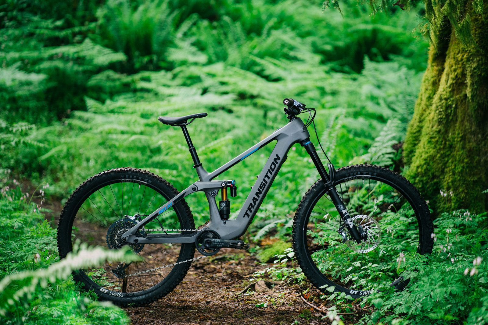 trnasition relay emtb with fazua ride60 motor 430wh battery carbon frame 160mm or 170mm rear wheel travel 29" wheelset