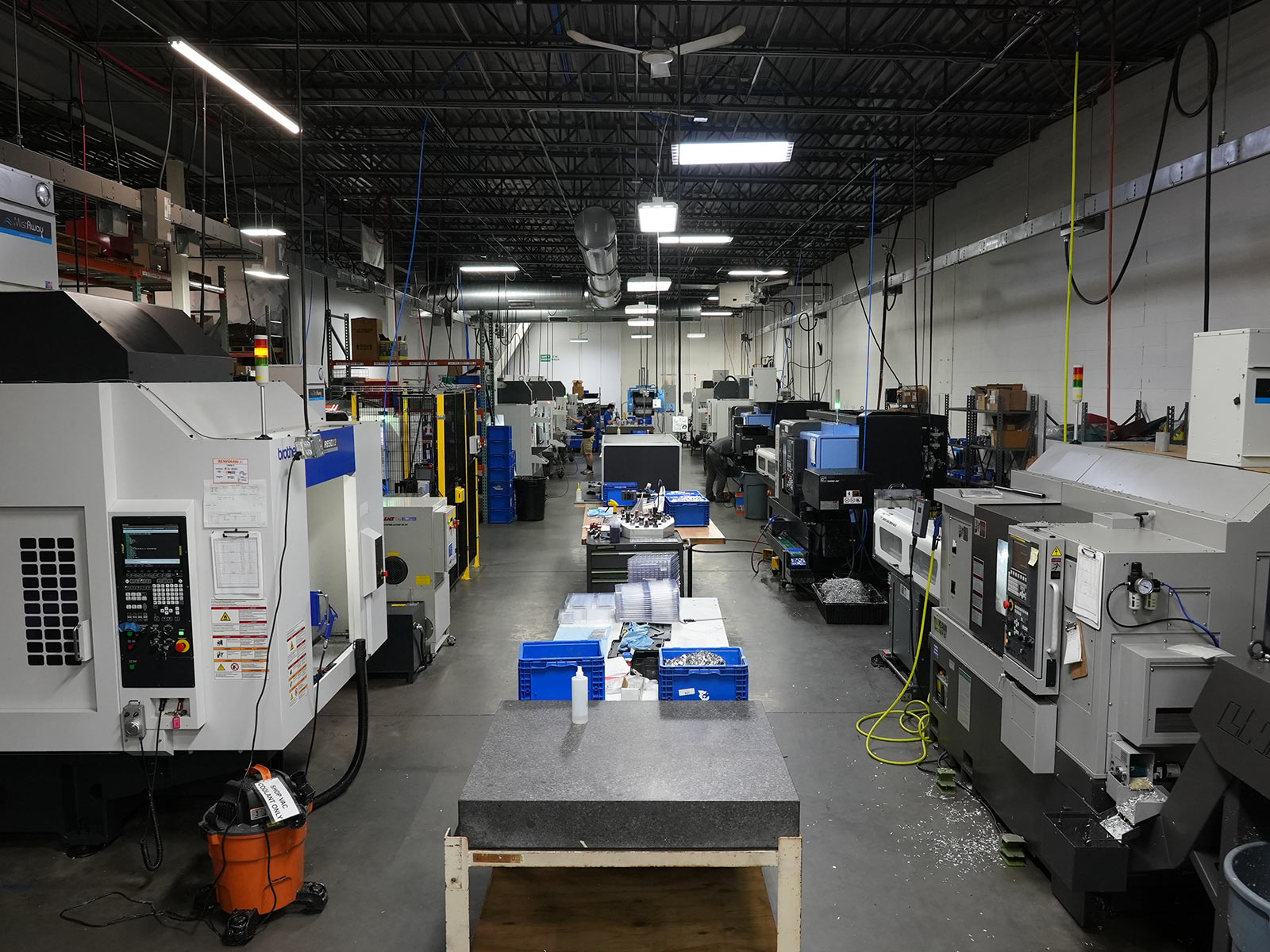 wolf tooth factory tour machine shop