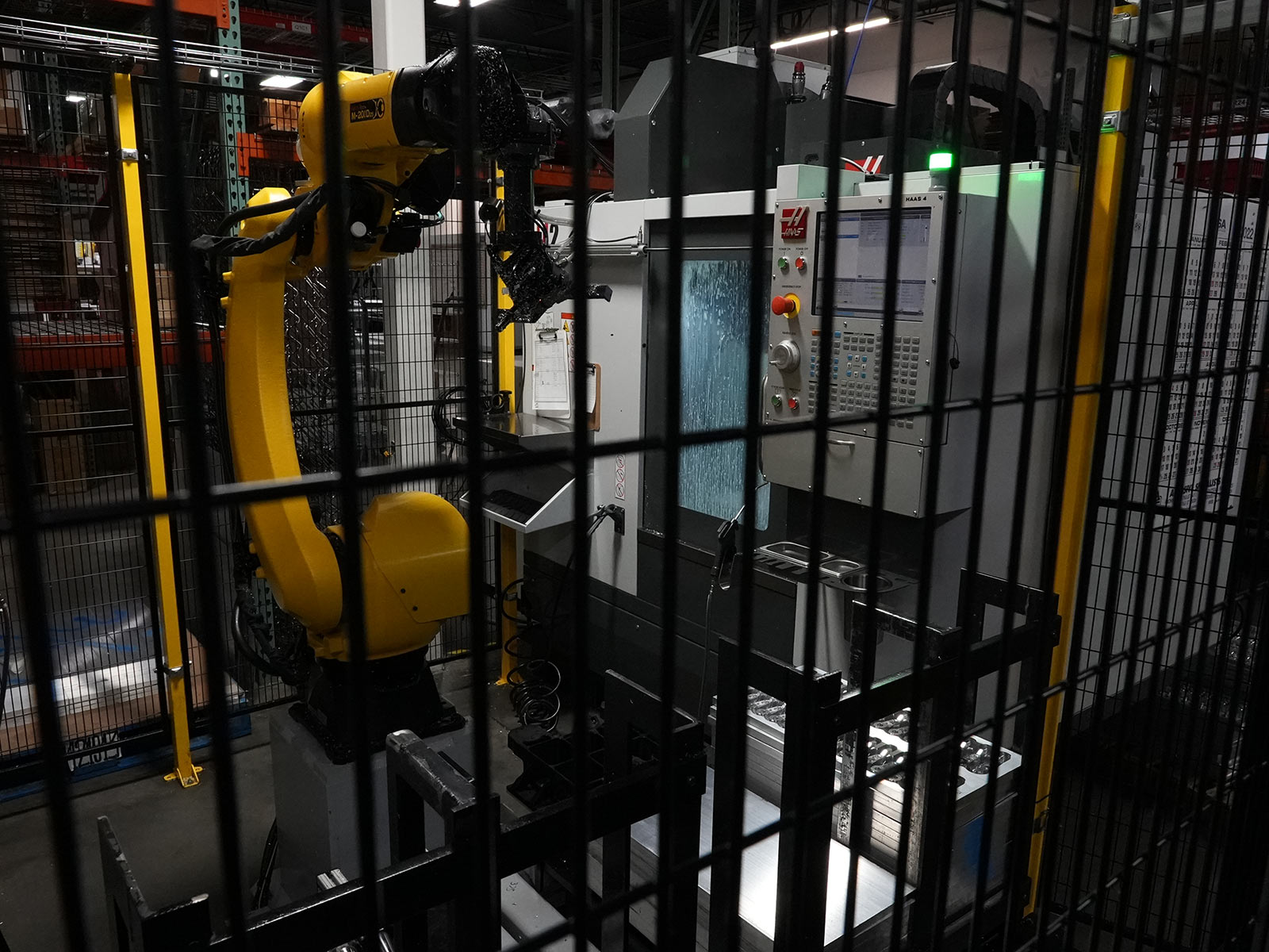 wolf tooth factory tour machining with robot arm