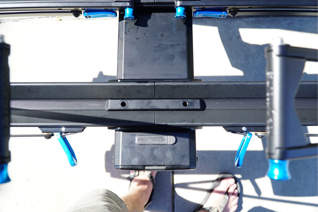GuideRail Install wheel tray bar in place