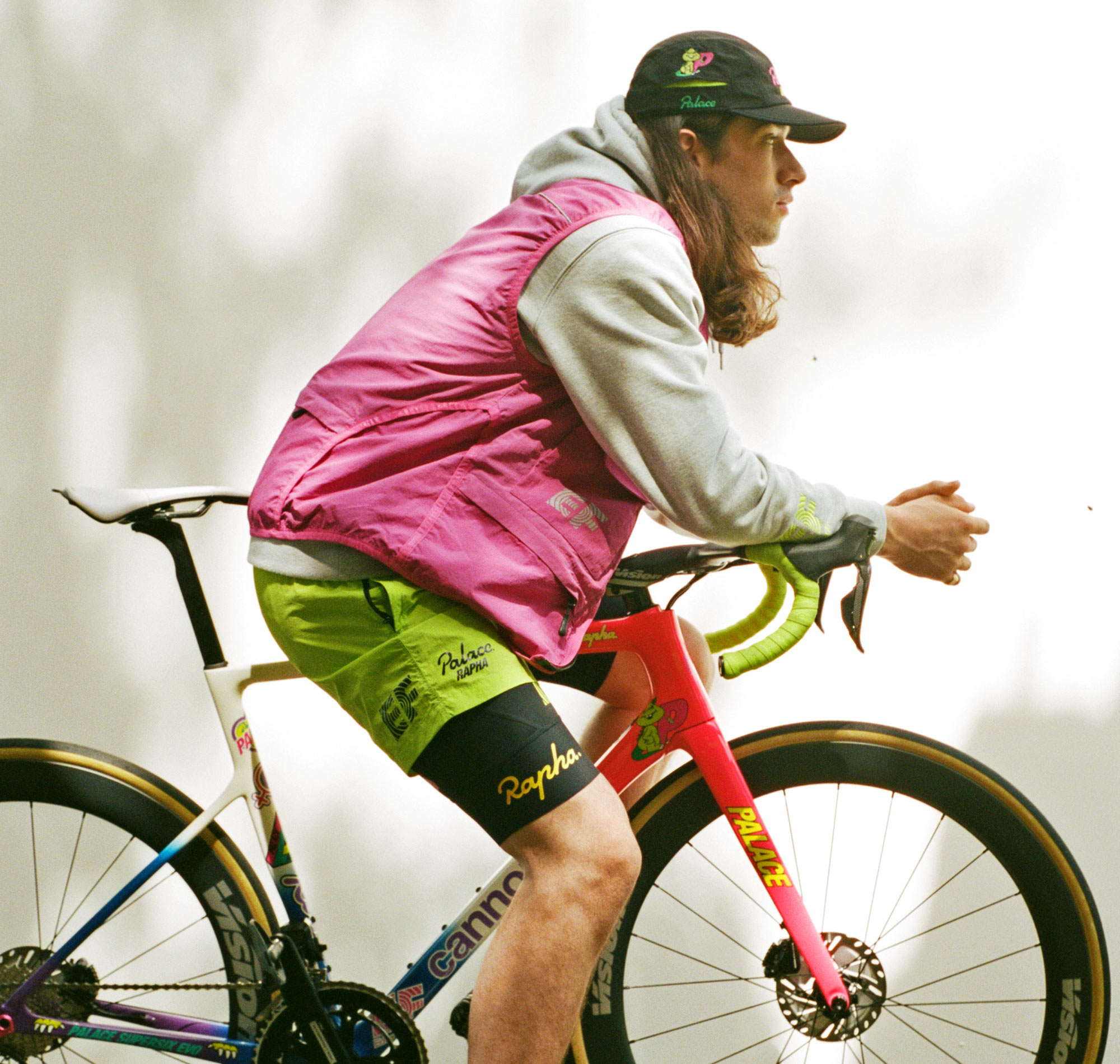 Rapha Palace Tour de France Femmes limited edition fan clothing, photo by Benedict Brink, bike