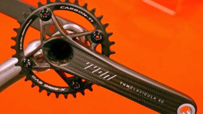 THM’s new 299g Clavicula XC mountain bike cranks, 222g 1-piece road cockpit & ultralight Schmolke bars
