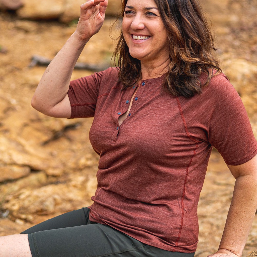 Kitsbow Eula Ridge Merino wool womens shirt