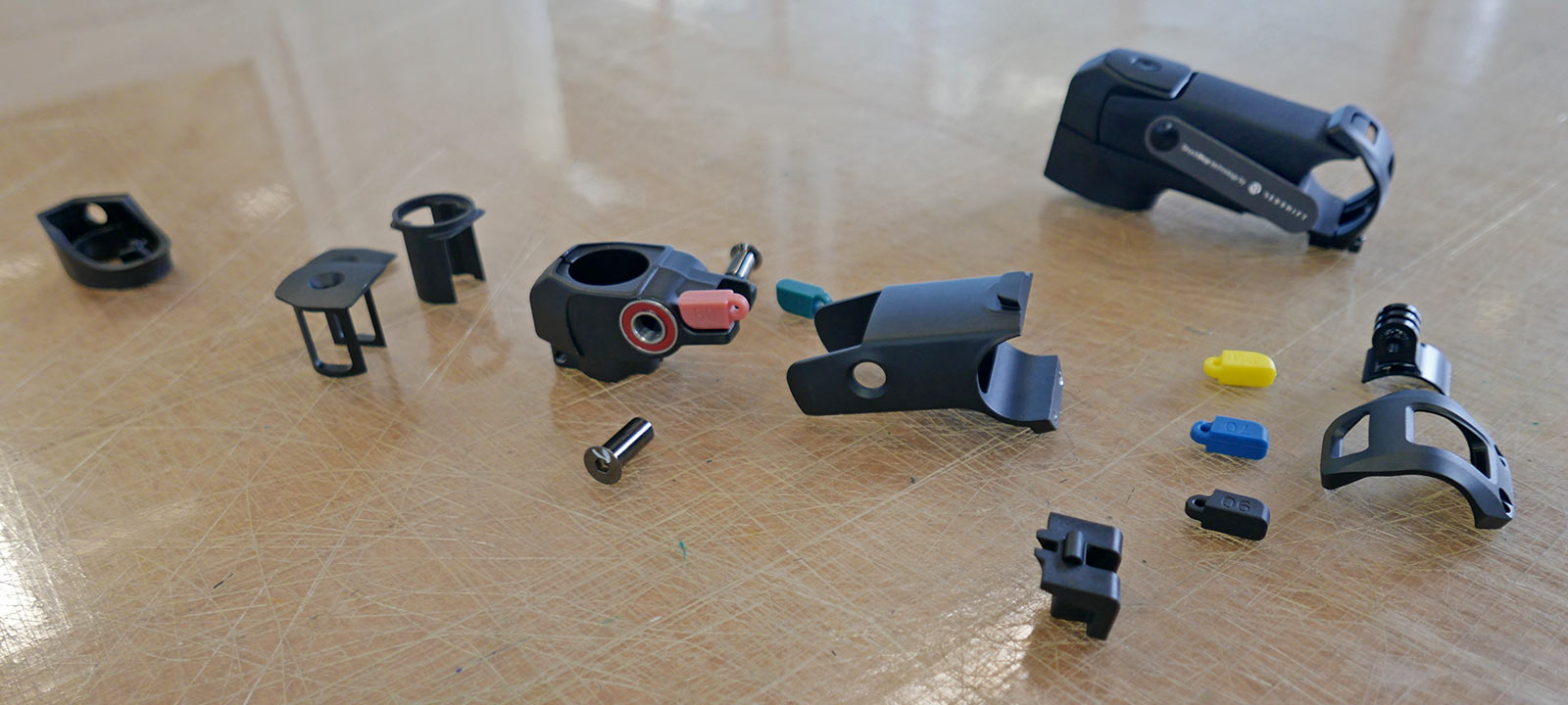 BMC ICS MTT suspension stem x Redshift, exploded view
