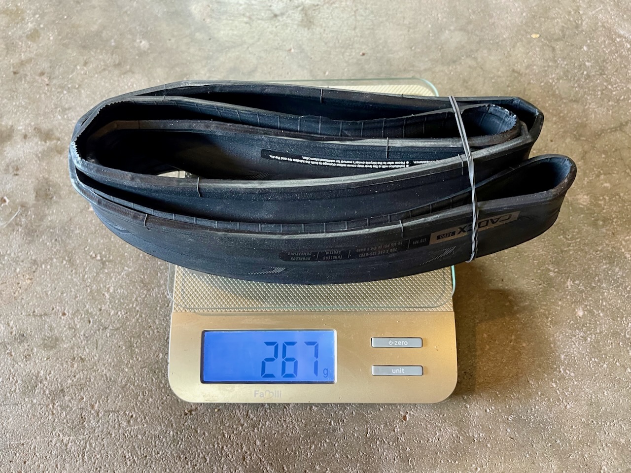 CADEX 50 Ultra Aero Tire weight