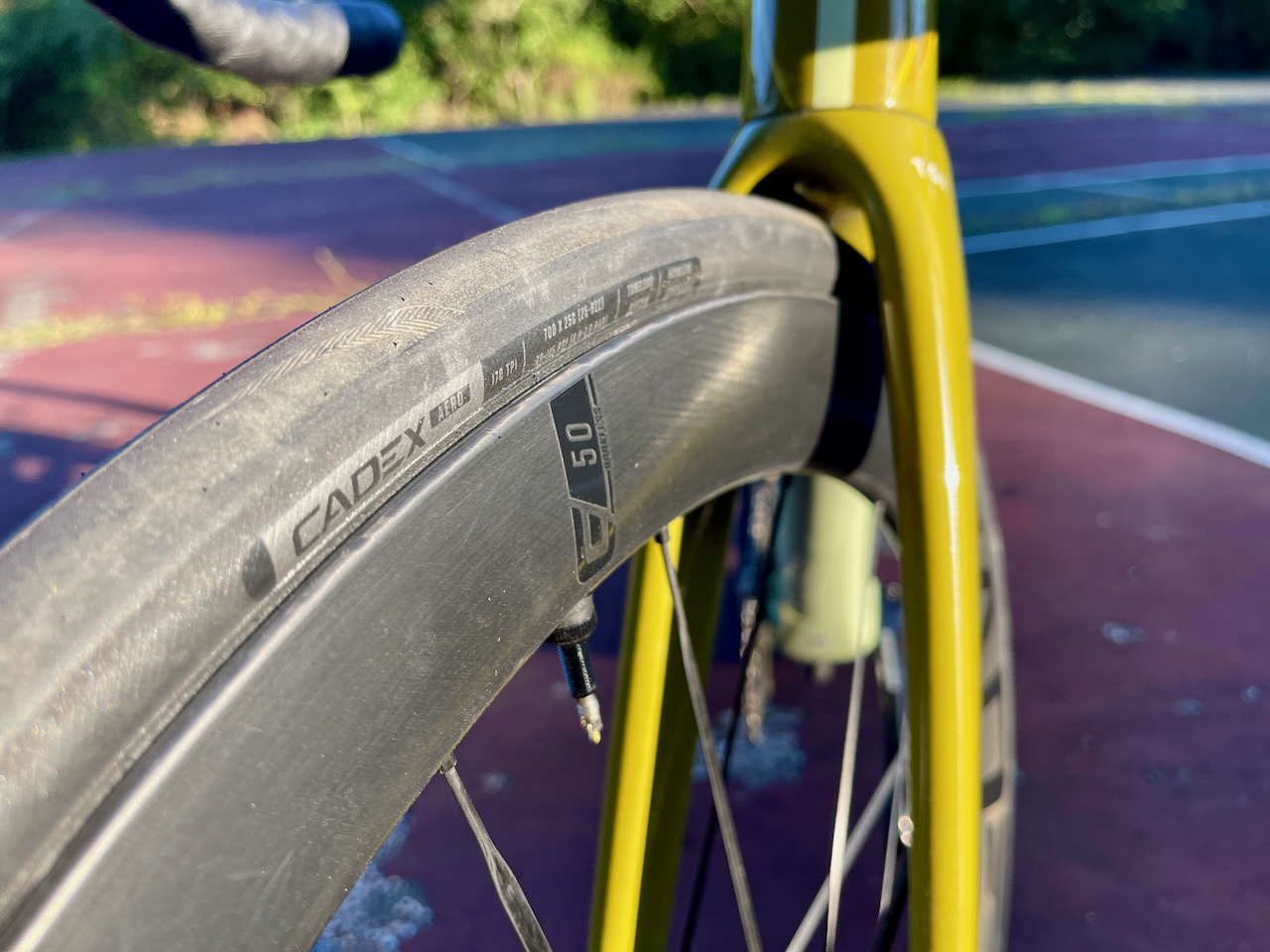 CADEX 50 Ultra tire logos