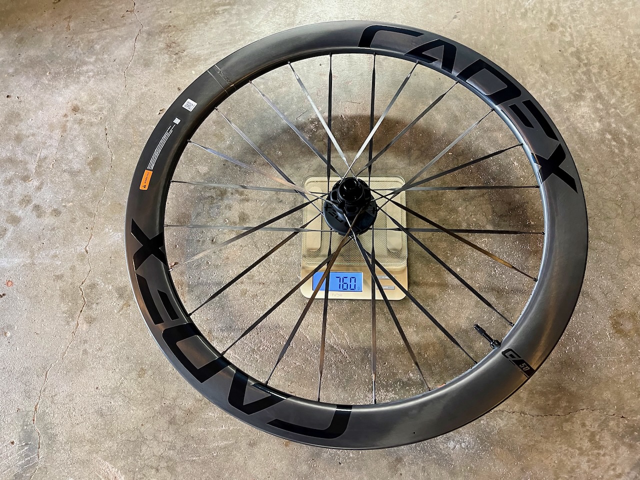 CADEX 50 Ultra weight rear