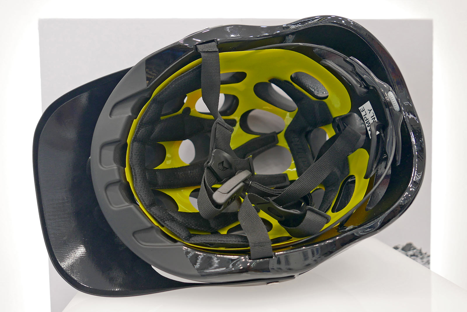 Catlike Yelmo MIPS trail mountain bike helmet prototype, inside