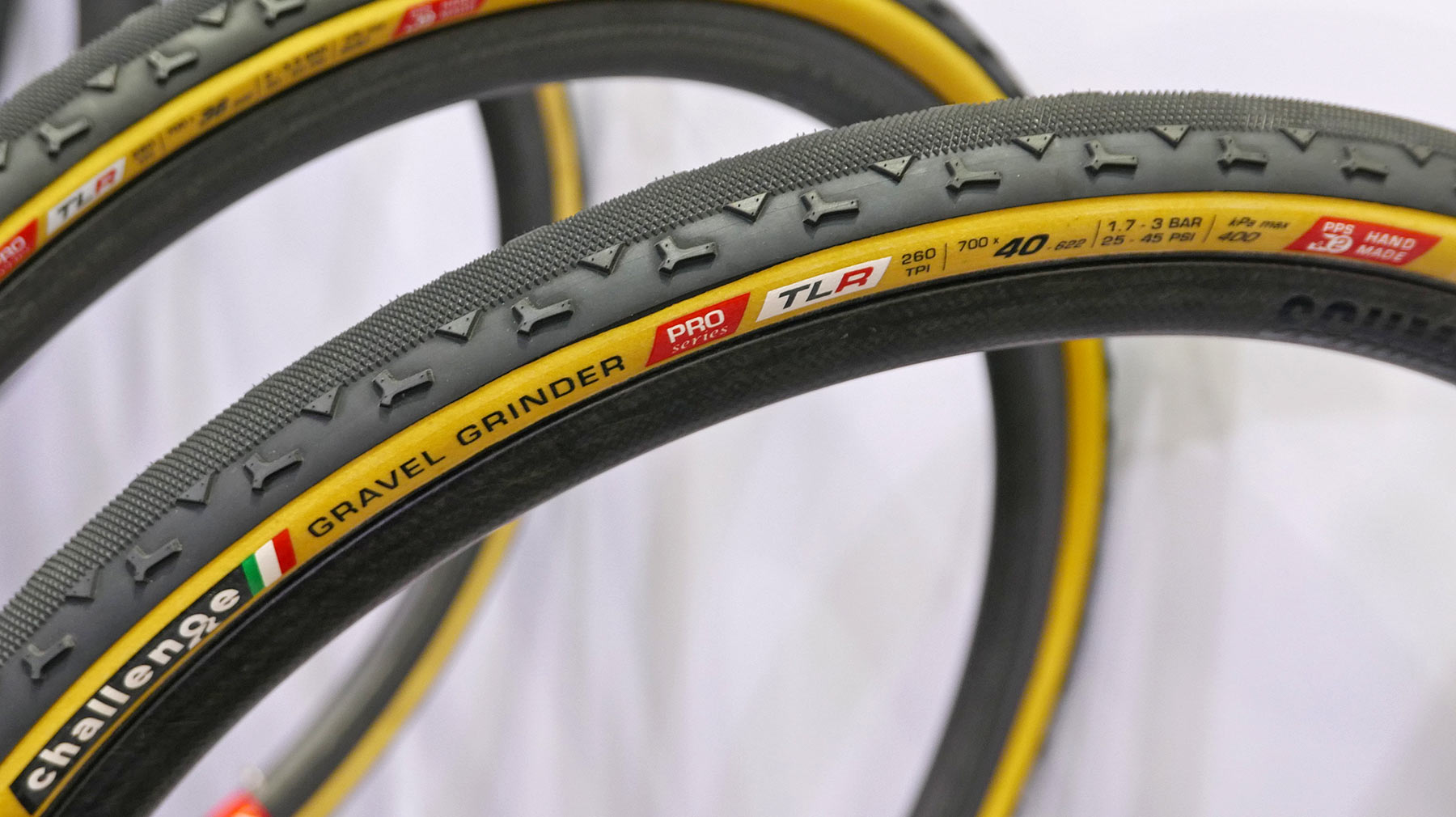 New Challenge Gravel Grinder tire reshaped for better control, sidewall