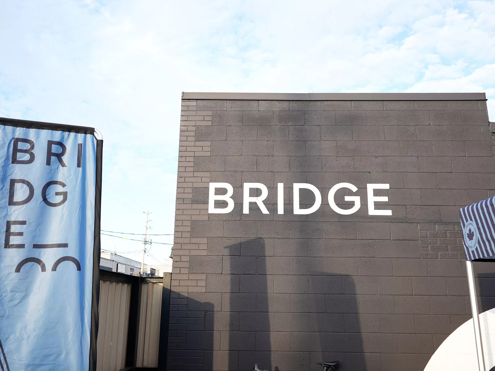 bridge bike works factory tour - building exterior