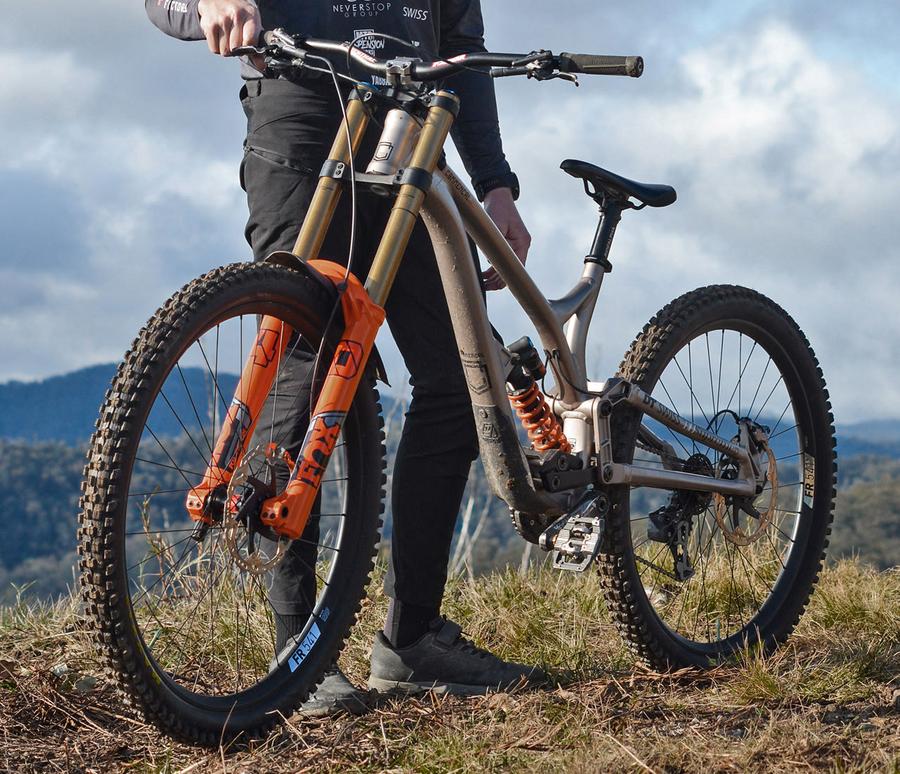 DT Swiss FR 541 lightweight durable alloy freeride DH MTB rim, Hayden Stead DH