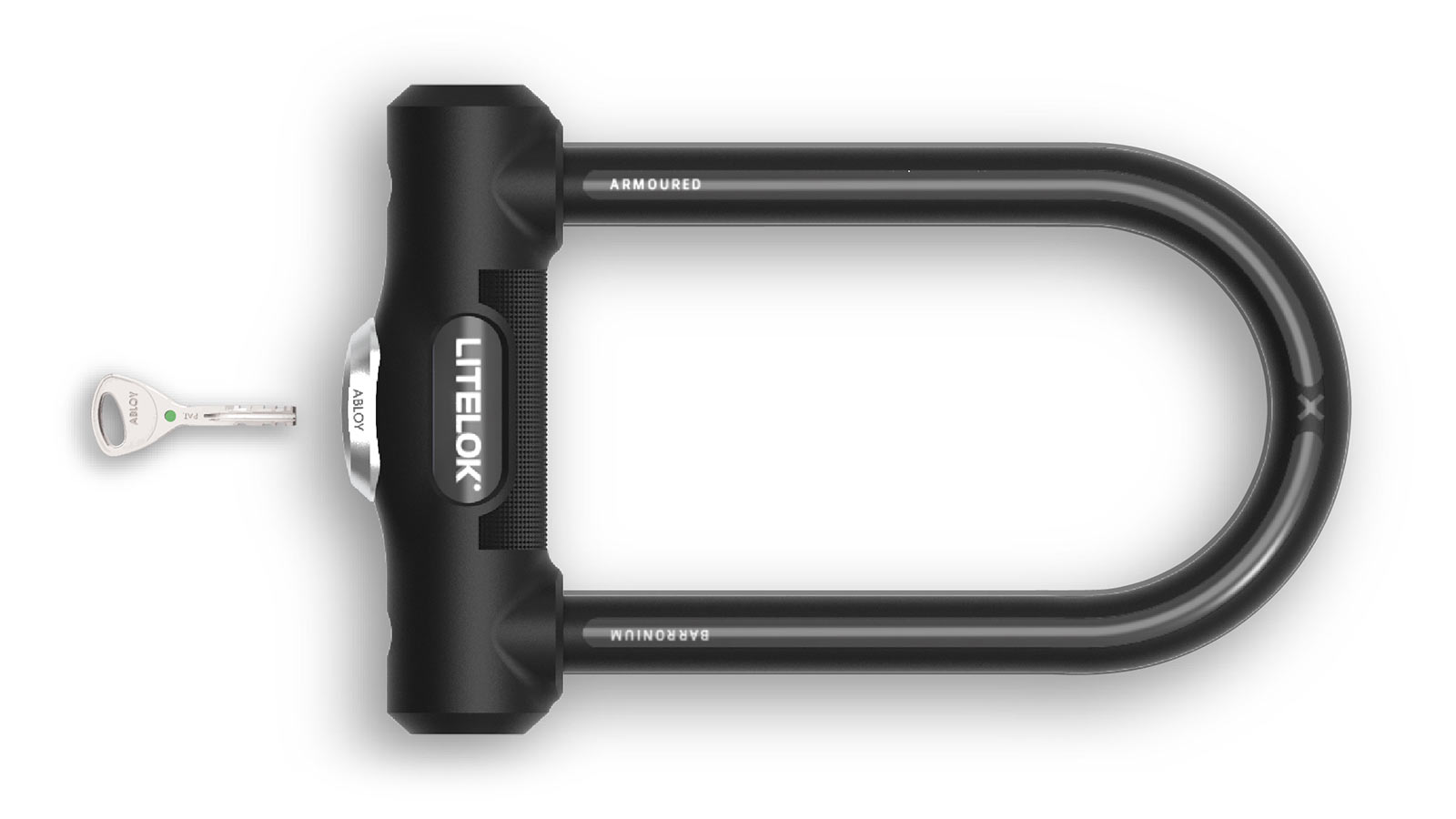 Litelok X lightweight theft-resistant Barronium bike lock, U-lock D-lock, X3