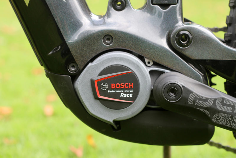 bosch performance line cx race limited edition motor on 2023 trek rail