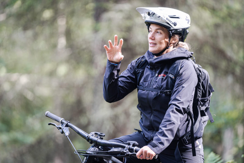 tracy moseley to race 2022 ews-e finale ligure on bosch performance line cx race limited edition motor 2023 trek rail