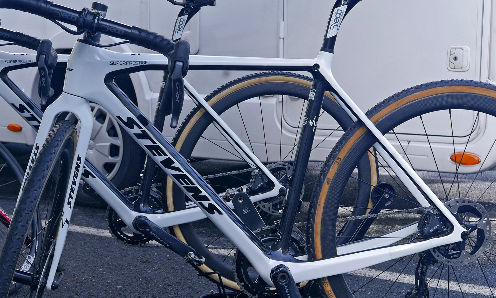 2022 Stevens Super Prestige carbon cyclocross bike, UCI World Cup Tabor, Kiona Crabbé, Crelan-Fristad