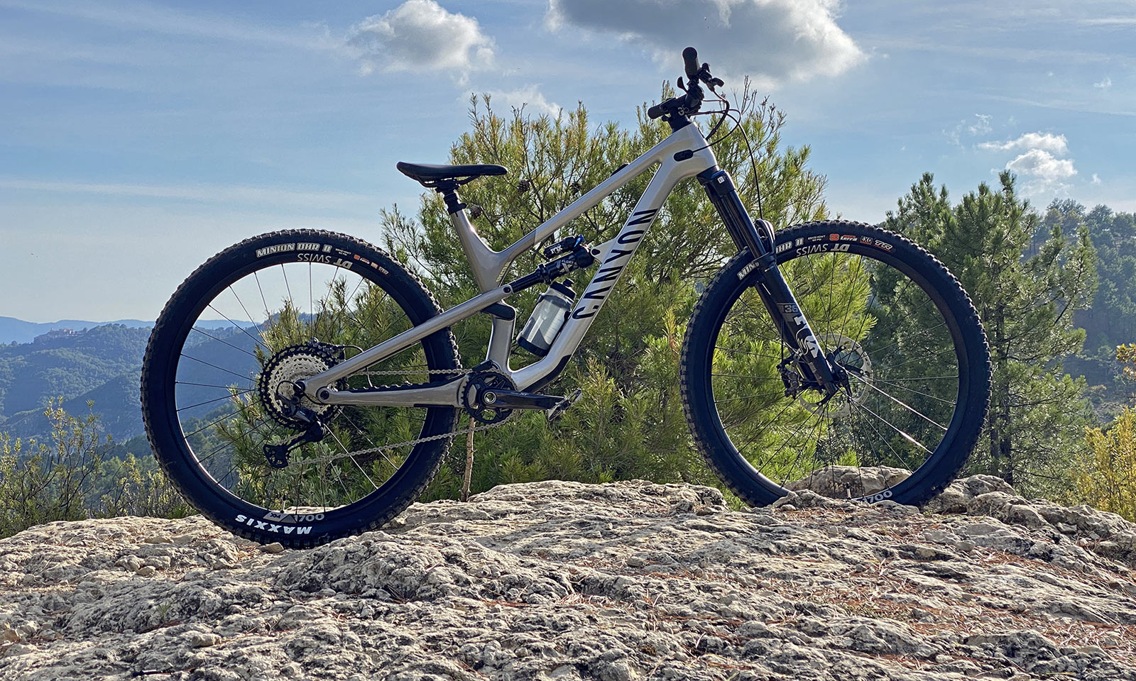 Canyon Spectral KIS all-mountain bike, MTB steering dynamics by Syntace