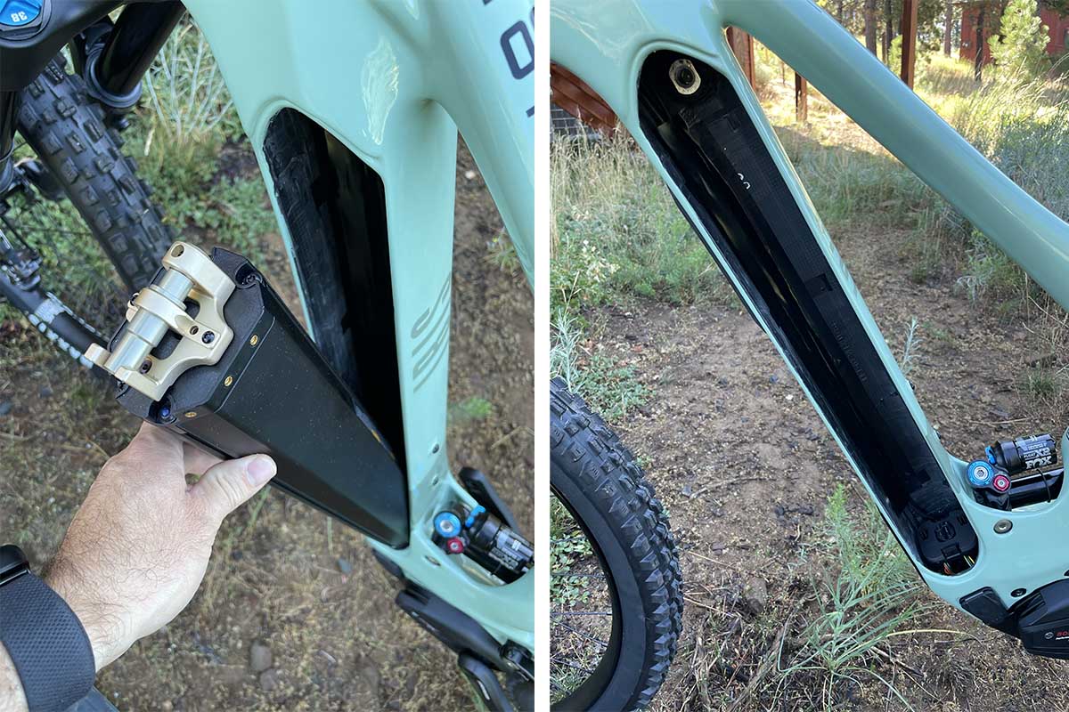 Ibis Oso ebike battery removal