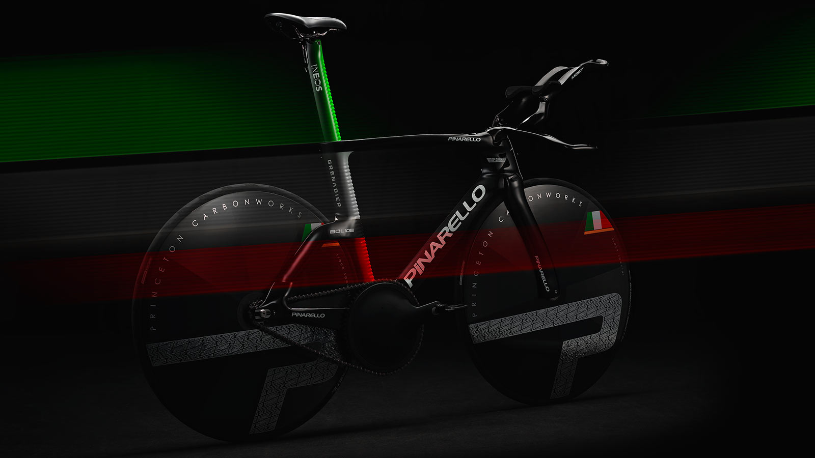 Pinarello Bolide F 3D-printed Scalmalloy alloy Hour Record track bike, Italian TT Champ Ganna