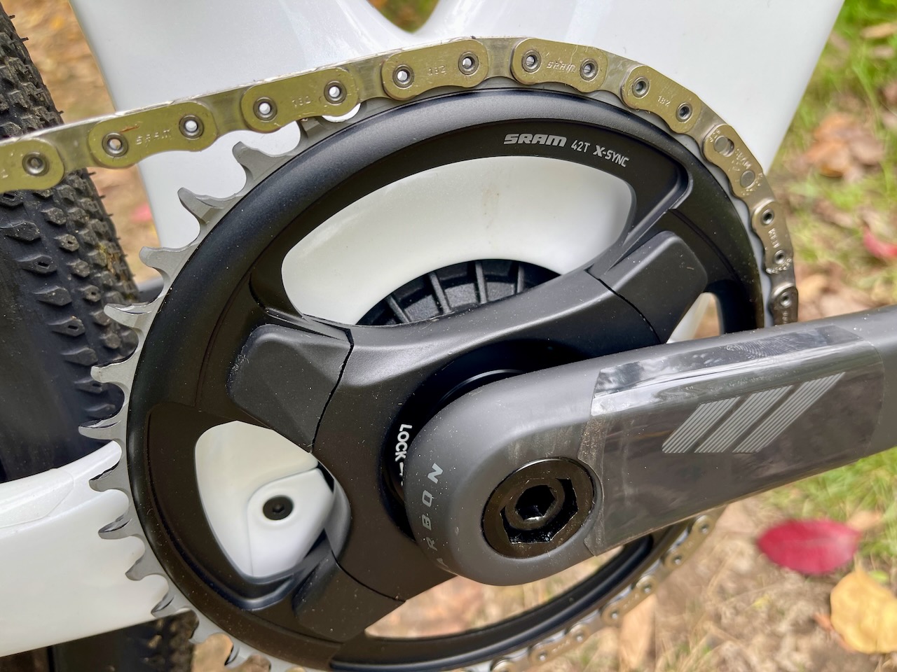Trek Domane+ SLR front chain ring