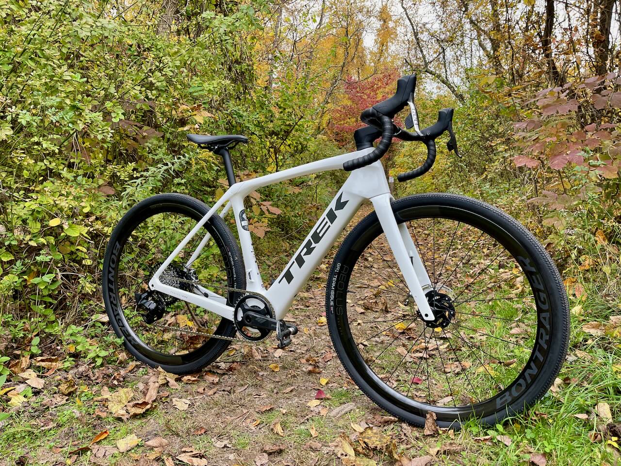 Trek Domane+ SLR full bike front heavy