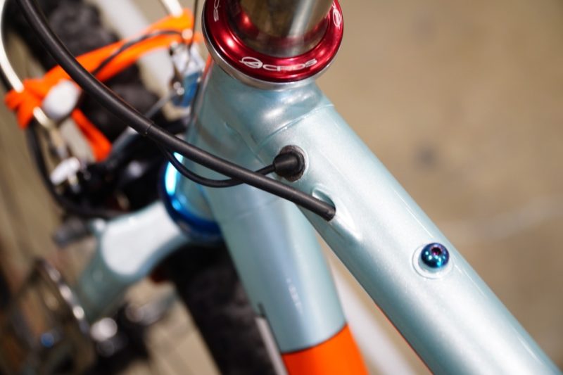 Arko Bici internal housing and dynamo wire routing