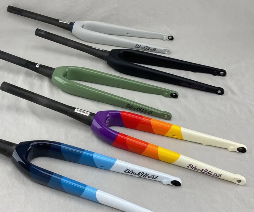 Blackheart Bike Co Allroad ALt fork paint options