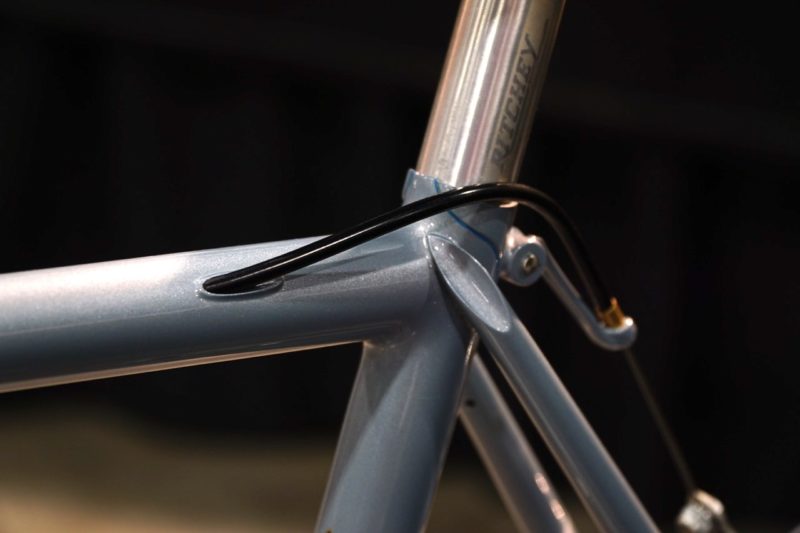 Coast Cycles clean cable routing