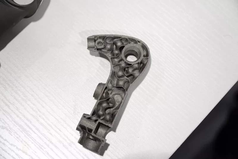 No.22 Bicycle Co 3d printed drop out cut away 3