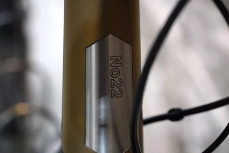 No.22 Bicycle Co head badge anno