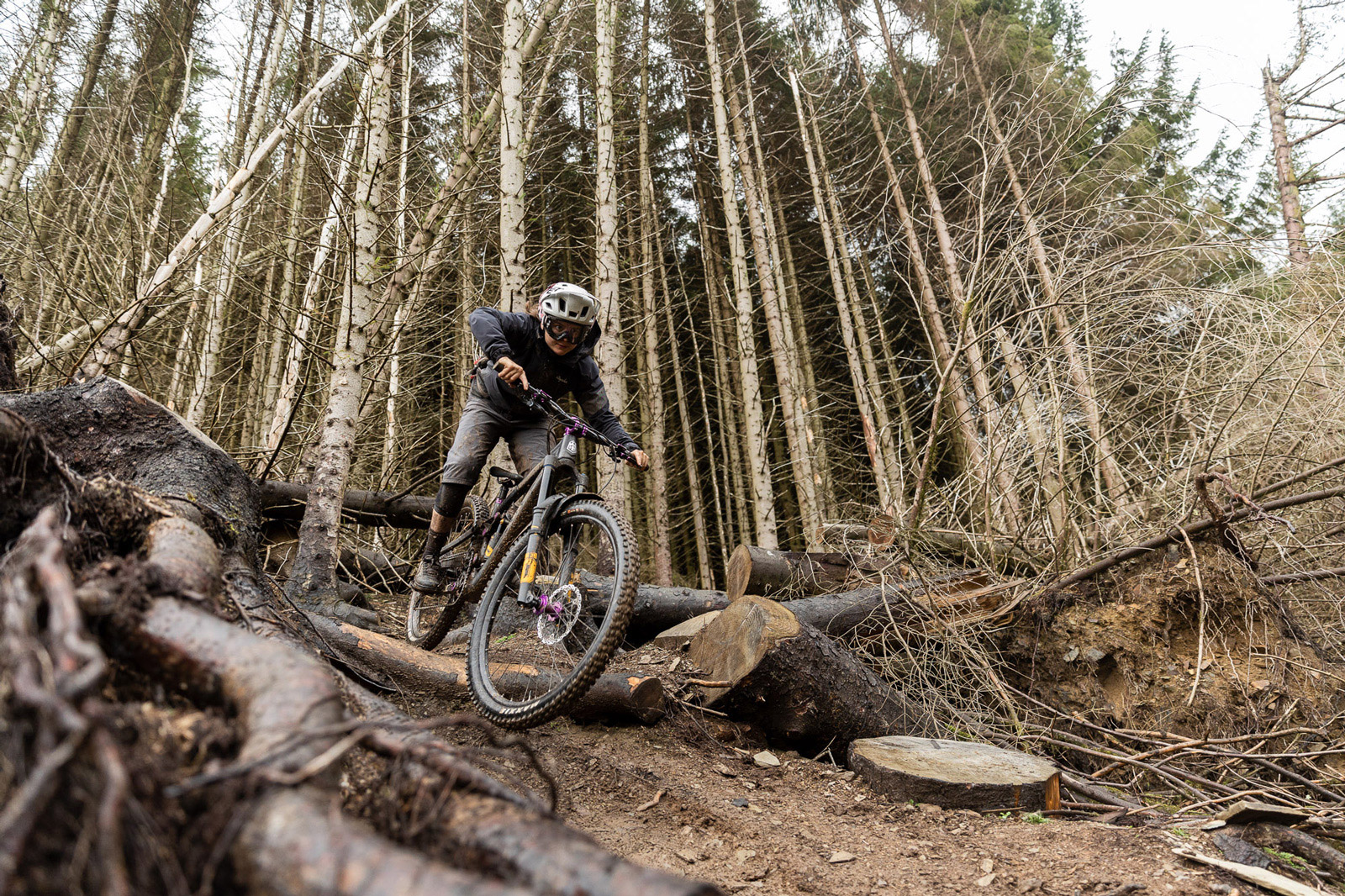 hope hb916 review high pivot 160mm enduro bike mullet ews trails scotland