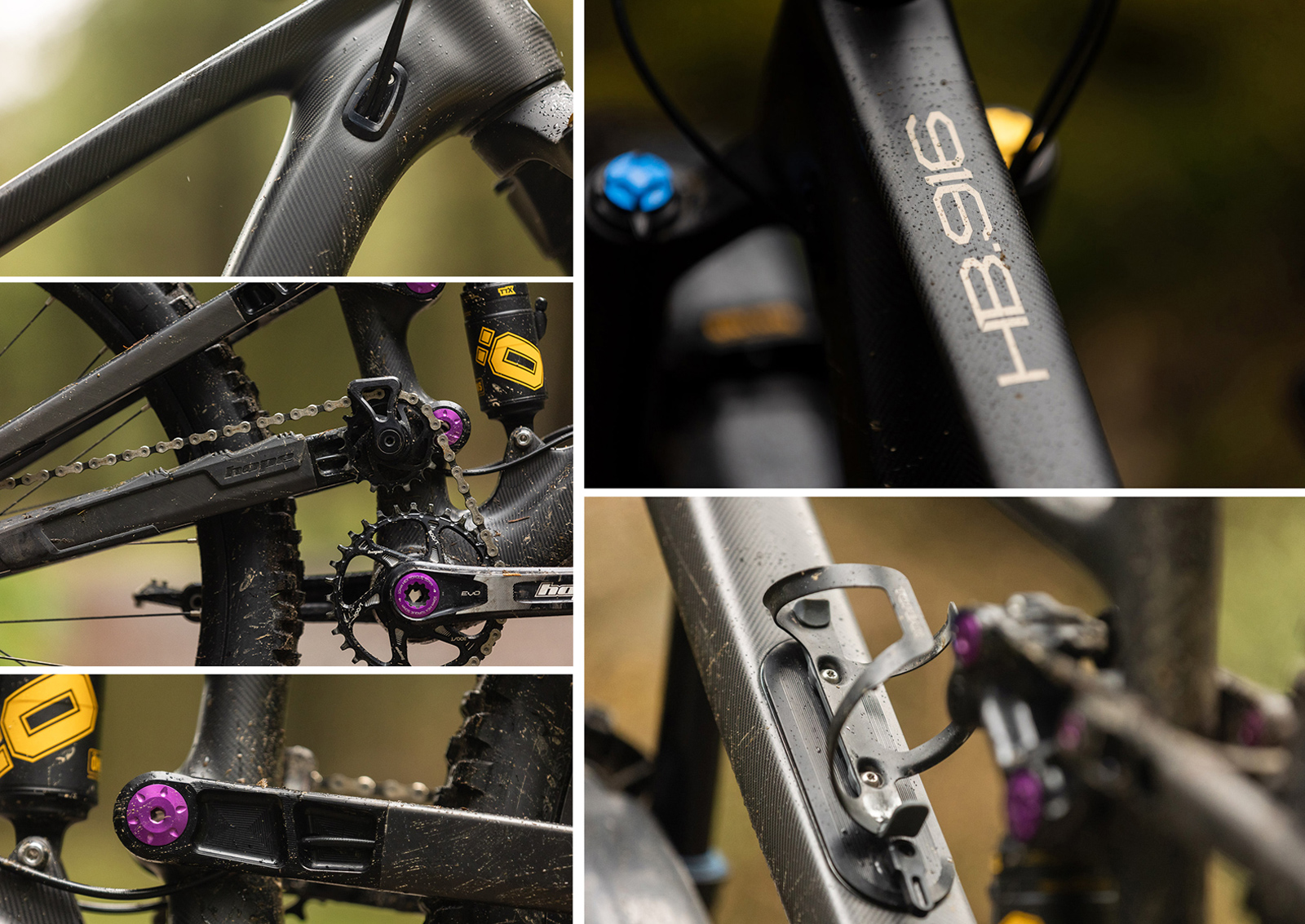 hope hb916 enduro bike review highpivot mtb 160mm travel frame details