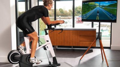 Muoverti Rebrands to MUOV, Unveils Rocking Indoor Time Trial/Triathlon Bike
