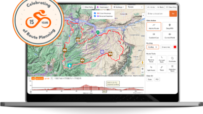 Ride With GPS Turns 15, Premium Features Available for Free, Today Only!