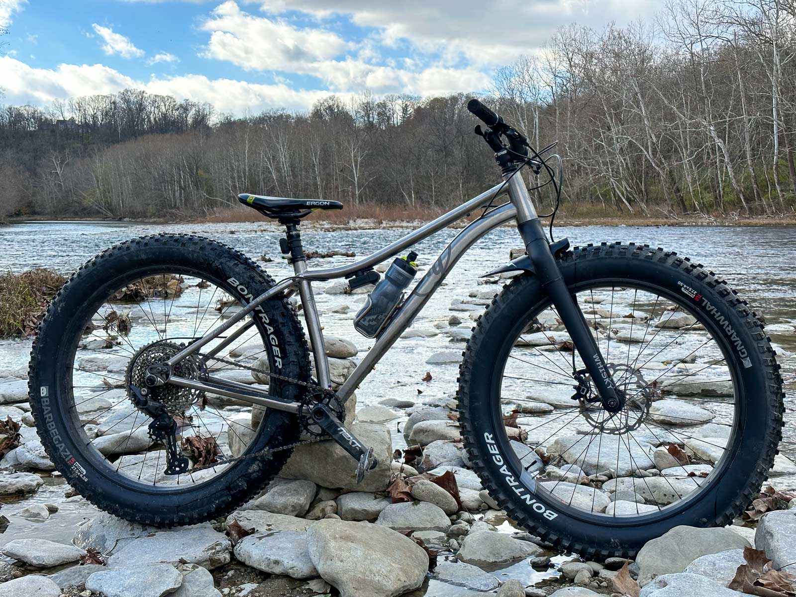 Why Cycles Big Iron V2 fat bike titanium