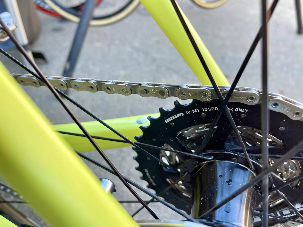 Curtis White Trek Pro Bike Check cassette