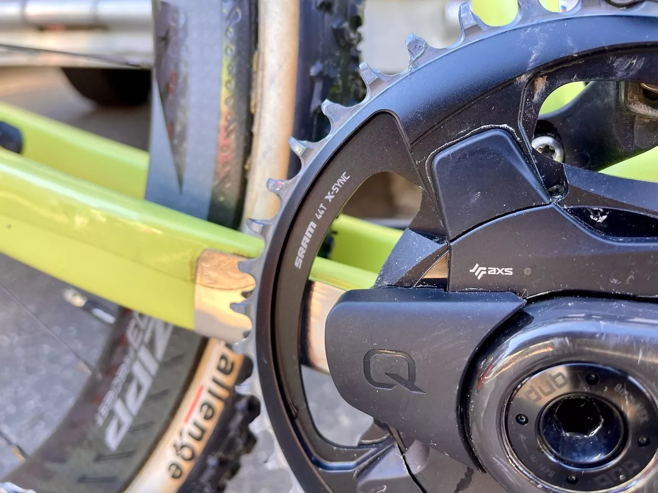 Curtis White Trek Pro Bike Check chainring