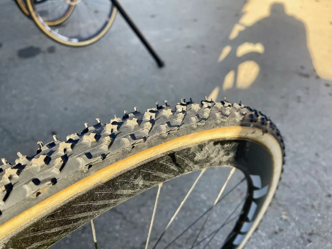 Curtis White Trek Pro Bike Check tires