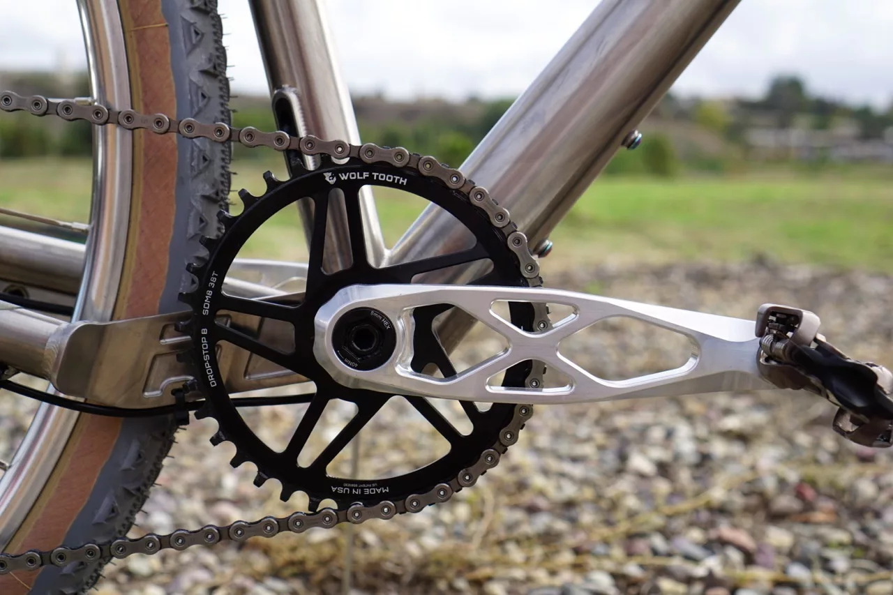 Masi Incanto Ti Dream Build V Gravel Cranks w: Wolf Tooth chainring