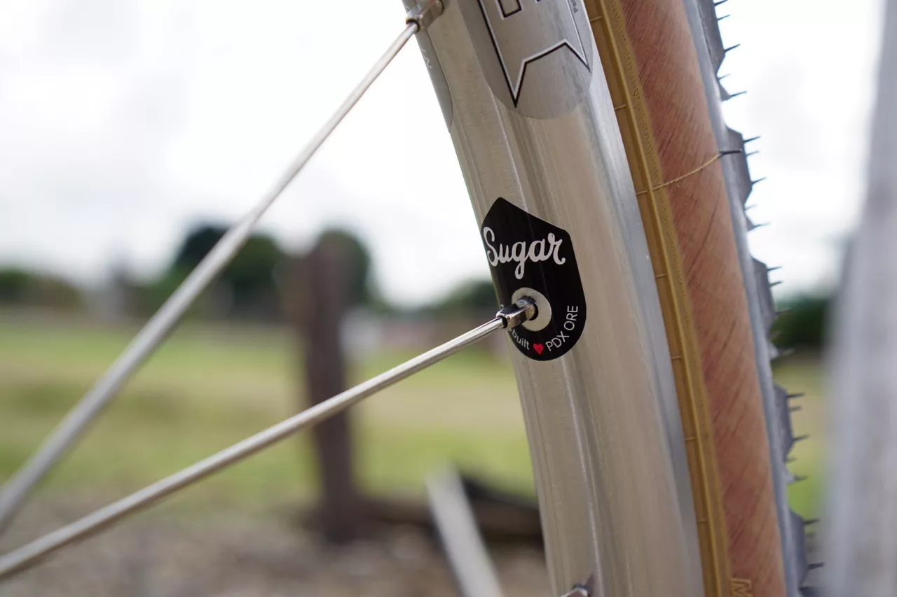 Masi Incanto Ti Dream Build Sugar Wheelworks custom wheels